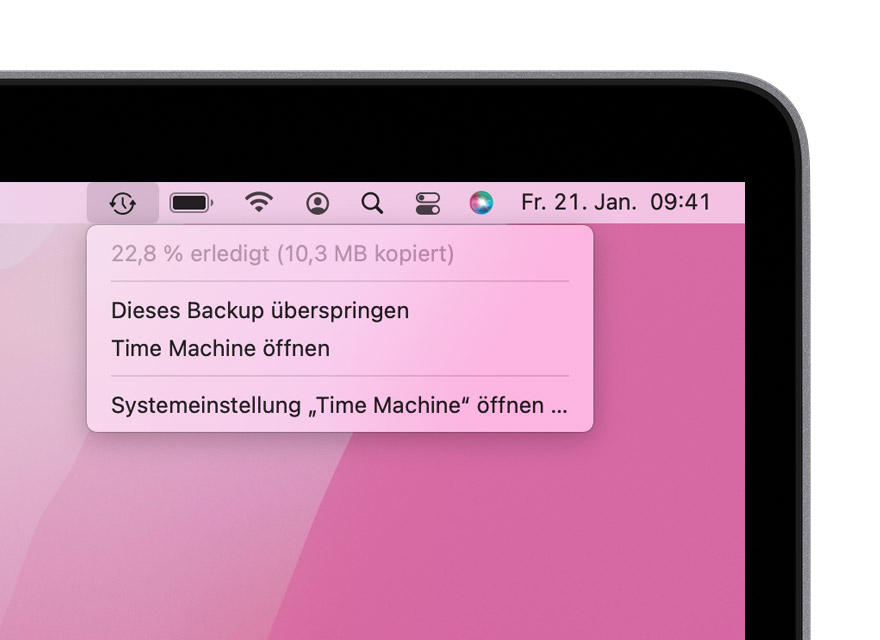 Mit Time Machine ein Backup eines Mac erstellen - Apple Support (DE)