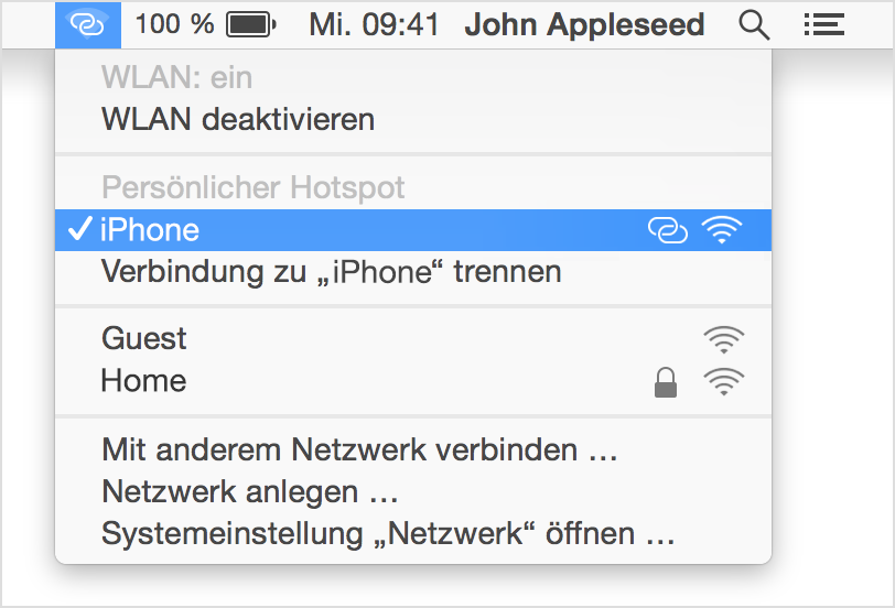 WLANVerbindung auf Ihrem Mac verwalten Apple Support