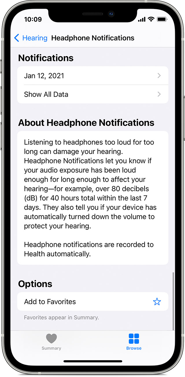 Headphone notifications on your iPhone, iPod touch, or Apple Watch