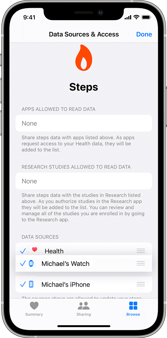 Manage Health Data On Your Iphone, Ipod Touch, Or Apple Watch - Apple  Support