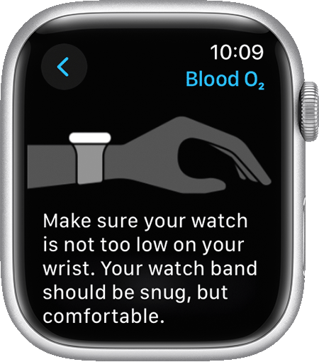 A screenshot of the Apple Watch Series 7 showing how to wear your watch to get the best results.