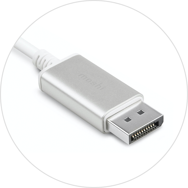 Mac の Thunderbolt 4／Thunderbolt 3／USB-C ポート用のアダプタ 