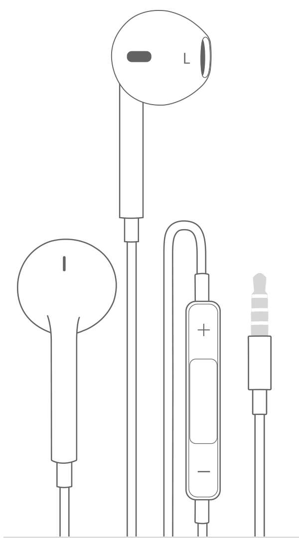 Utilizar los auriculares de Apple con el iPhone, iPad y iPod touch -  Soporte técnico de Apple (ES)