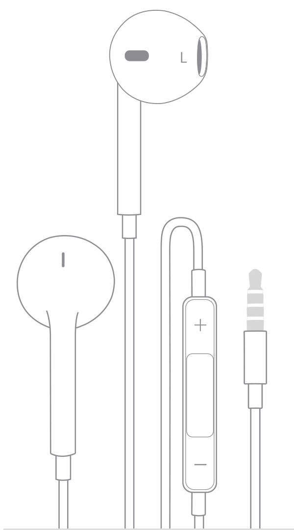 Apple EARPODS USB-C - Kopfhörer - white/weiß 