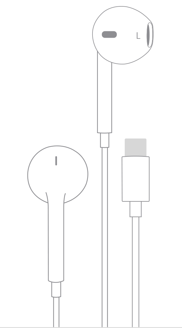 Kabelgebundene Apple-Kopfhörer verwenden - Apple Support (DE)