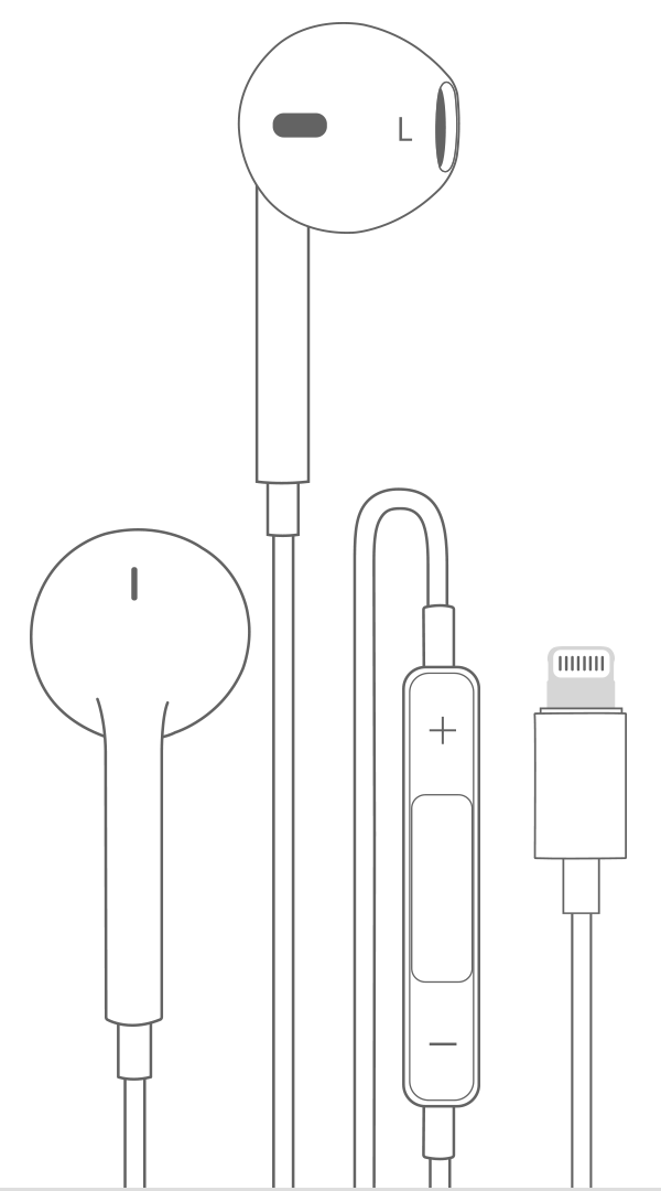 Utilizar los auriculares de Apple con el iPhone, iPad y iPod touch -  Soporte técnico de Apple (ES)