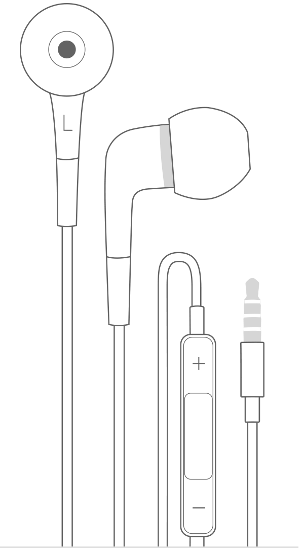 Per Kabel angeschlossene Apple-Kopfhörer mit dem iPhone, iPad und iPod  verwenden - Apple Support (DE)