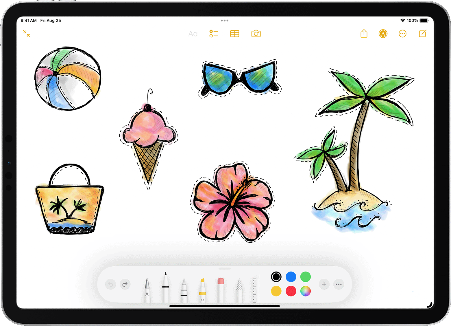 iPad で Apple Pencil を使う - Apple サポート (日本)