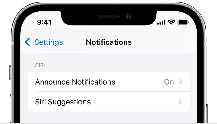 Announce notifications with Siri on AirPods or Beats - Apple Support