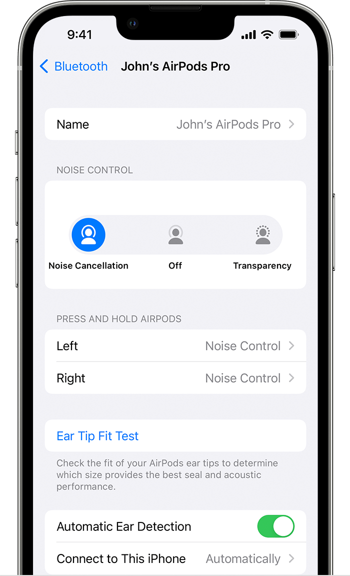 AirPods Pro and AirPods Max Active Noise Cancellation and Transparency mode  - Apple Support