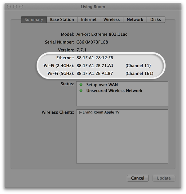 Airport Extreme Wi-Fi Wireless Networking