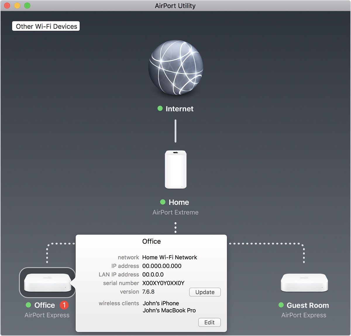 airport utility for mac os high sierra