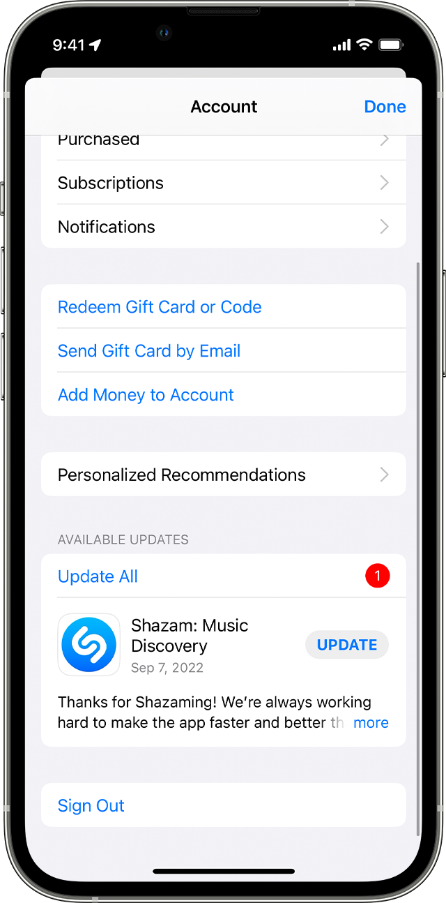 How to manually update apps on your Apple device - Apple Support