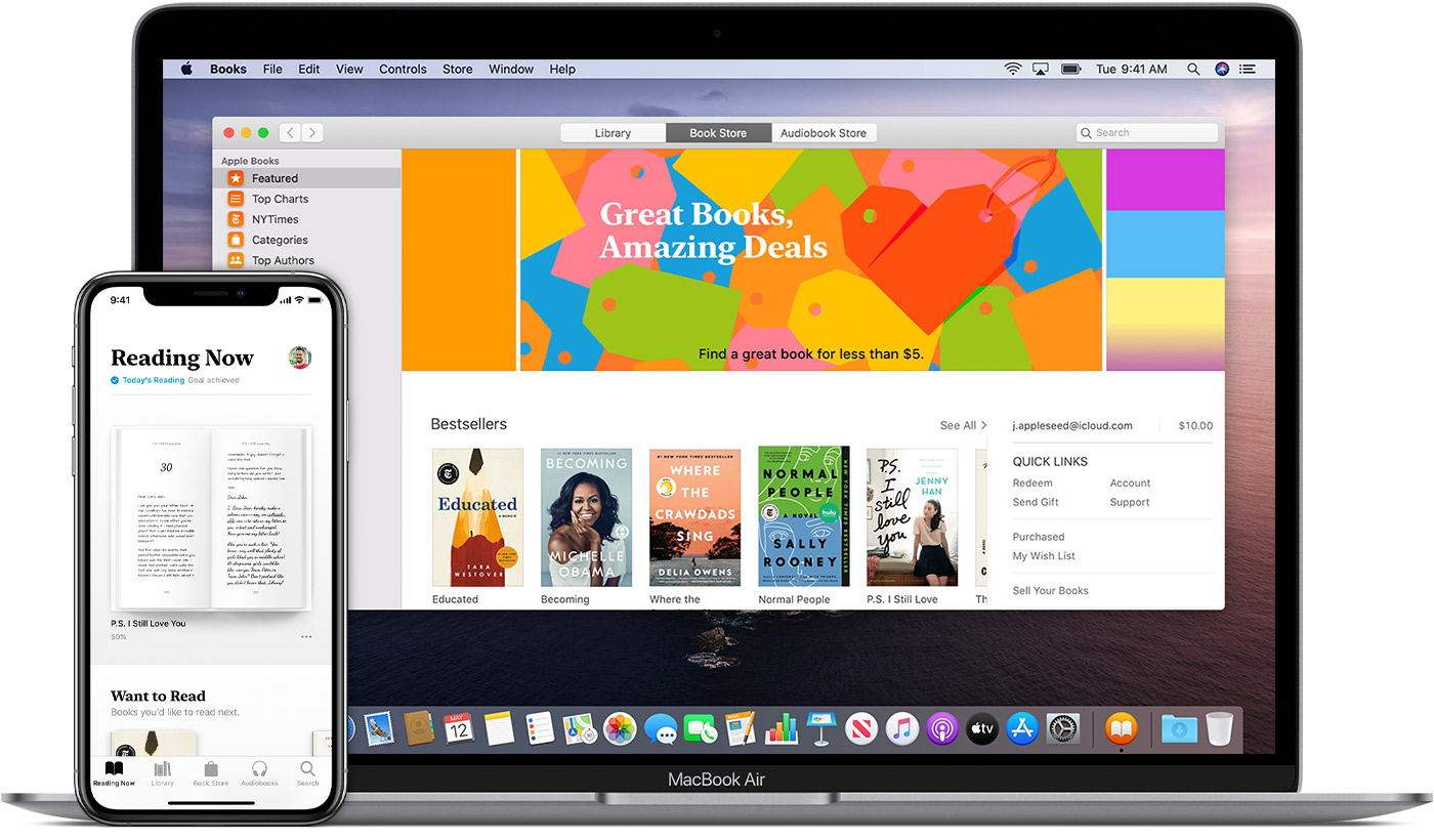 Read Books And More With Apple Books Apple Support