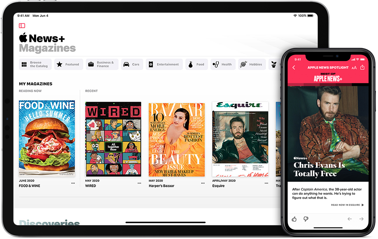 apple news plus magazine list