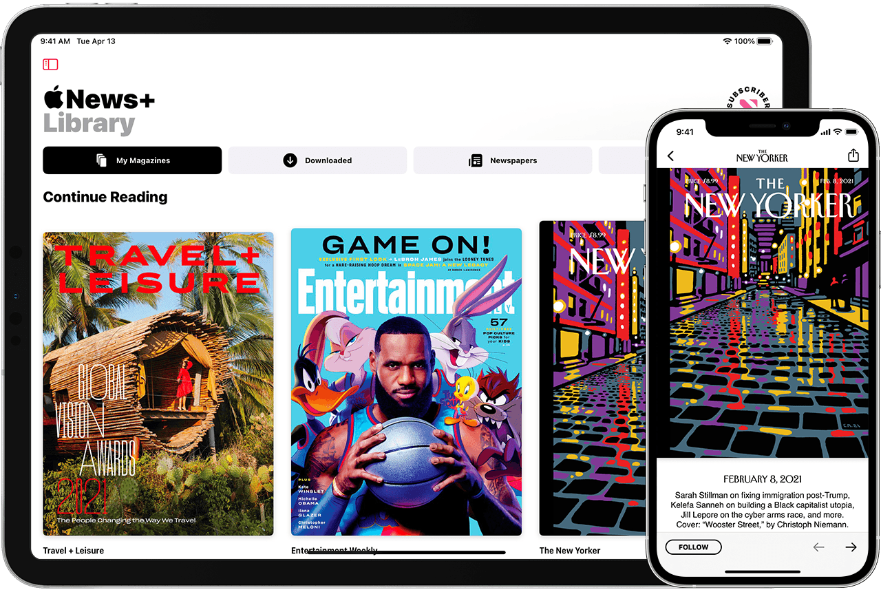 Read magazines with Apple News+ - Apple Support