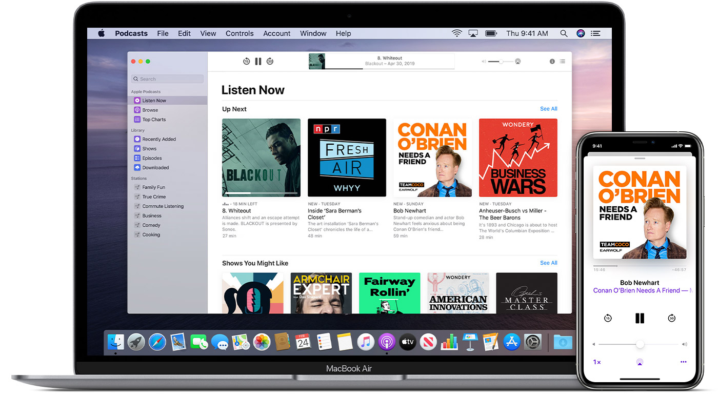 Ecouter Des Emissions Avec Apple Podcasts Assistance Apple