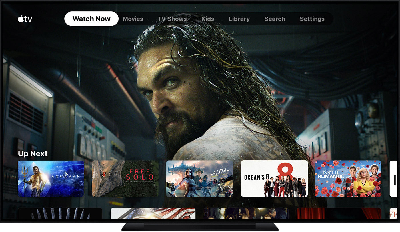 Apple TV Home Page