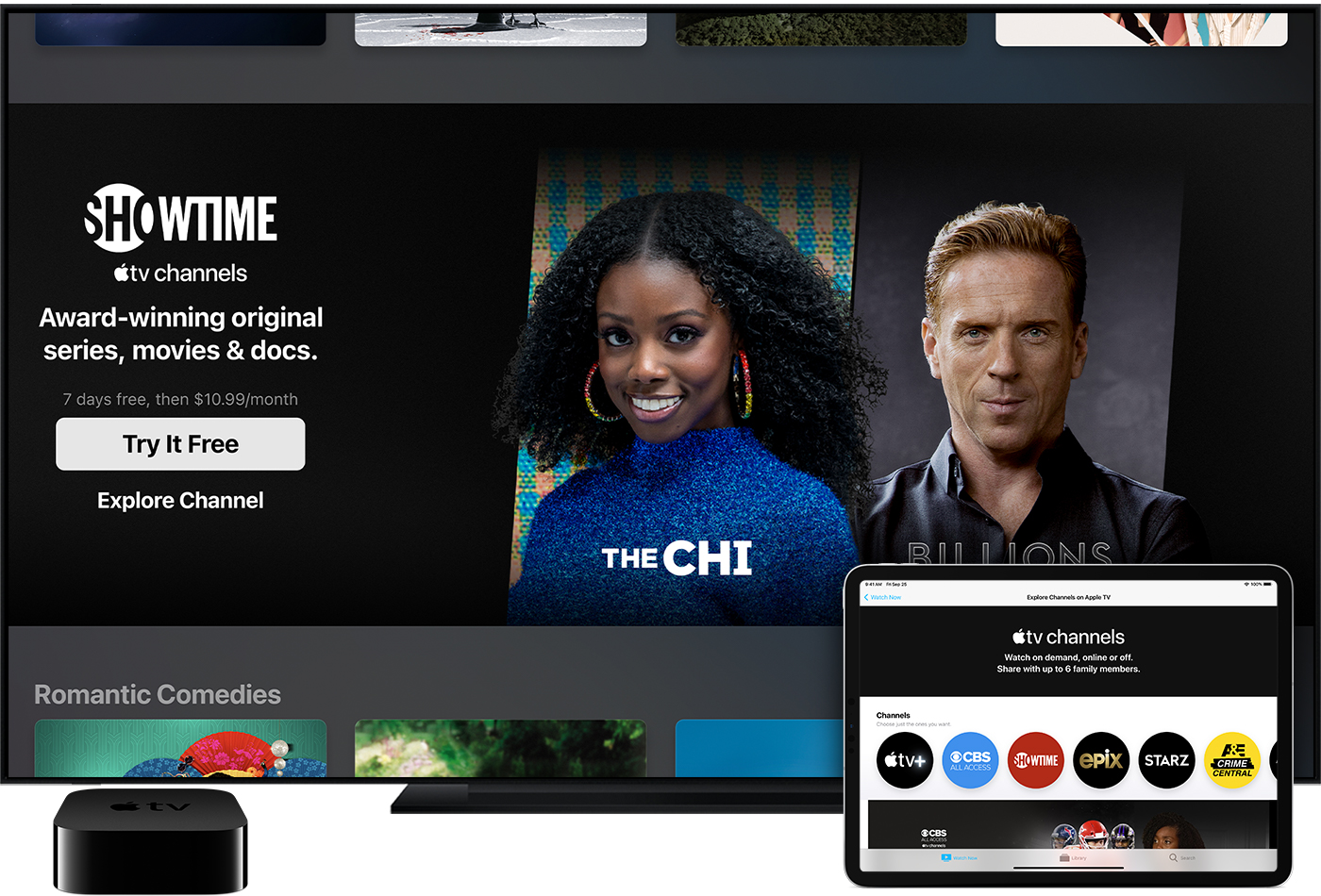 Subscribe to Apple TV channels in the 