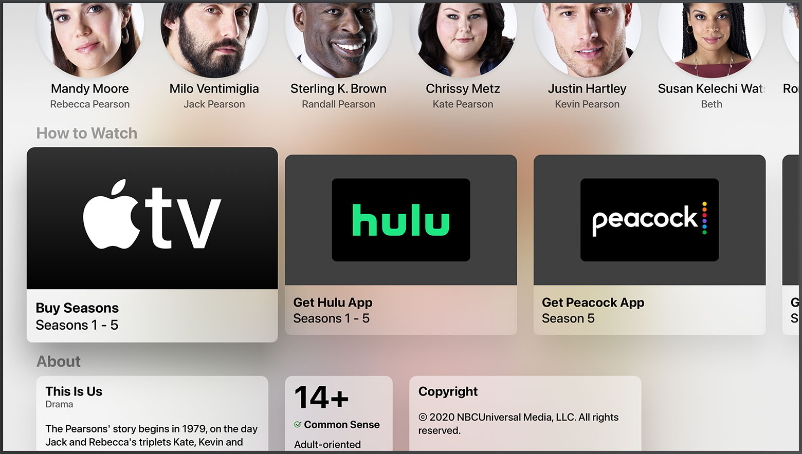 Cara Menonton di Apple TV, smart TV, atau perangkat streaming