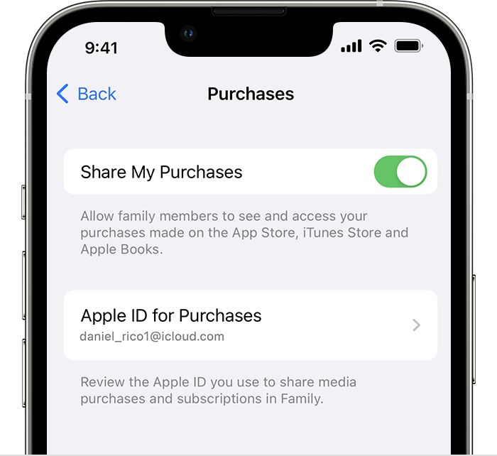 If you can't find your family's shared content - Apple Support