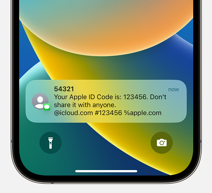 Get a verification code and sign in with two-factor authentication - Apple  Support