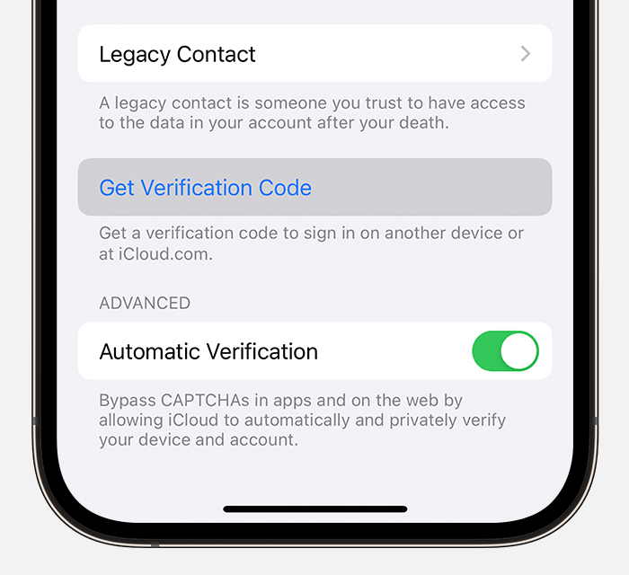 Get a verification code and sign in with two-factor authentication