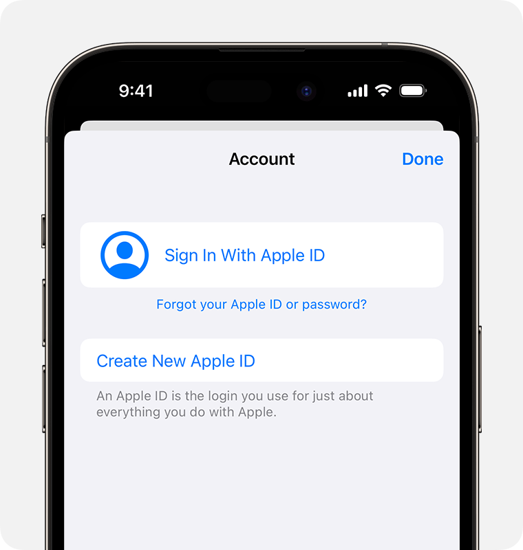 How To Create A New Apple ID Apple Support AU 