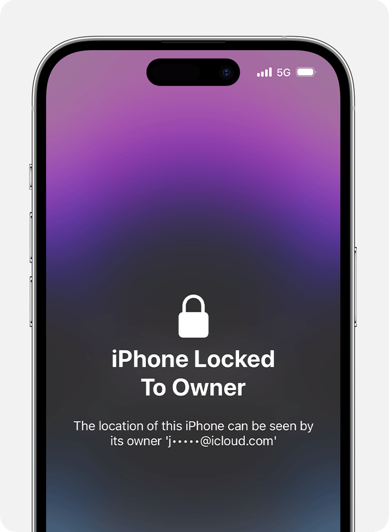 Activation Lock for iPhone and iPad – Apple Support (UK)