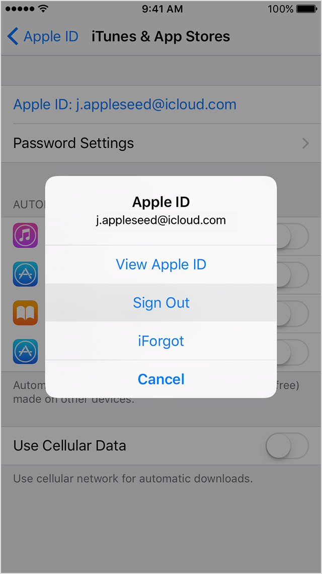 how to get a new itunes password