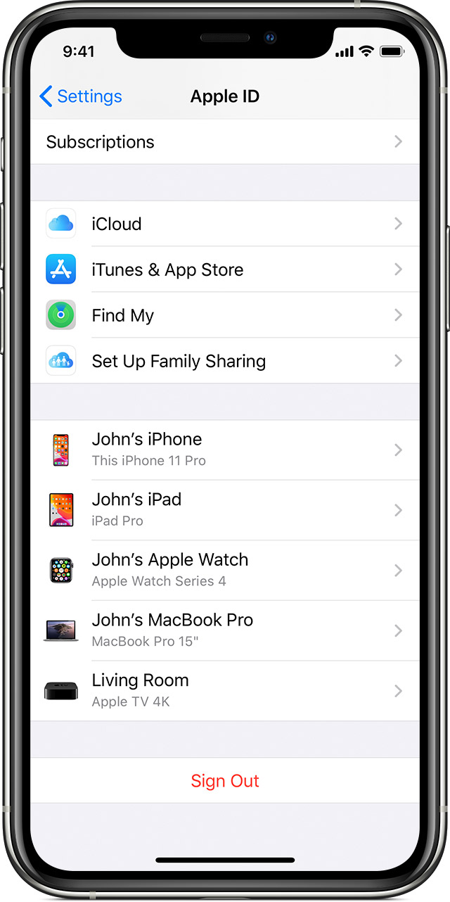 Check Your Apple Id Device List To See Where You Re Signed In