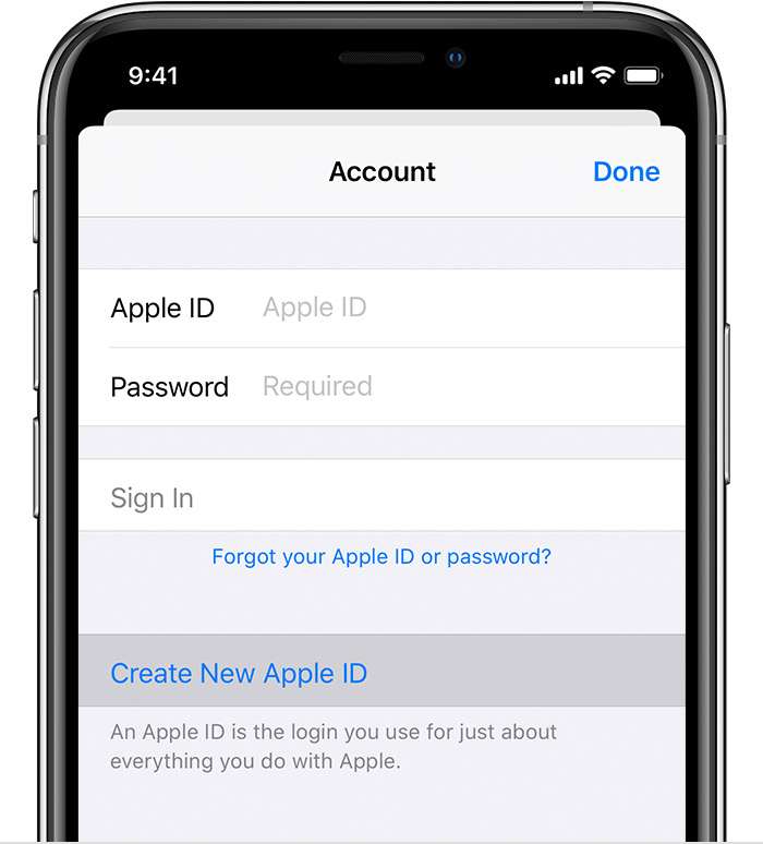 apple id find my iphone