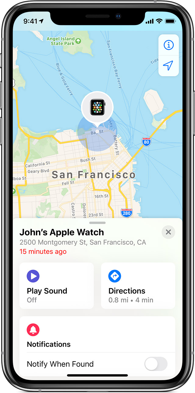 If your Apple Watch is lost or stolen 