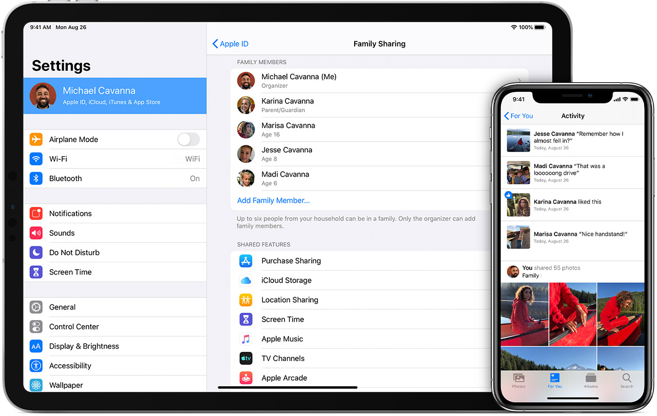 Set up Family Sharing - Apple Support