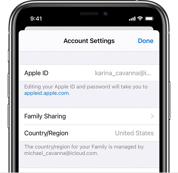 If you can't find your family's shared content - Apple Support