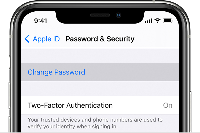 If You Forgot Your Apple Id Password Apple Support