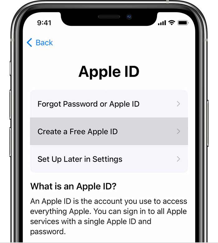 create another apple id