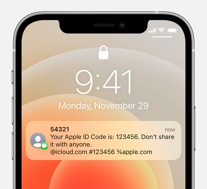 Get a verification code and sign in with two-factor authentication - Apple  Support