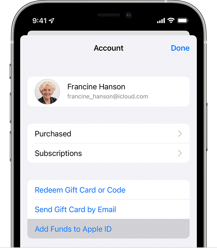 how to add money to apple id balance