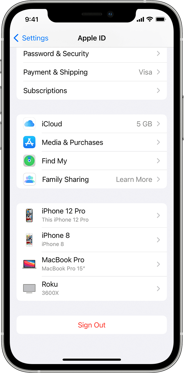 Check your Apple ID device list to see where you're signed in – Apple  Support (AU)