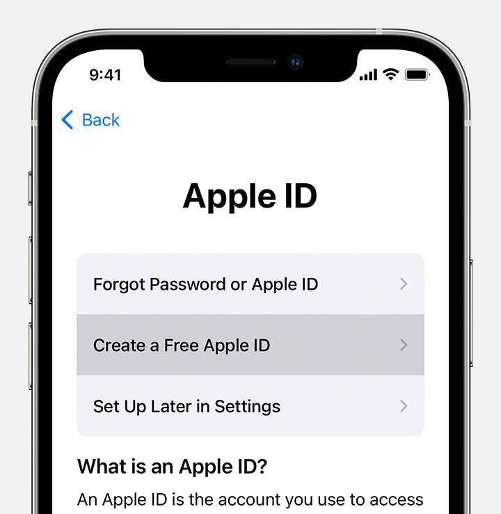 How to create a new Apple ID - Apple Support (IN)