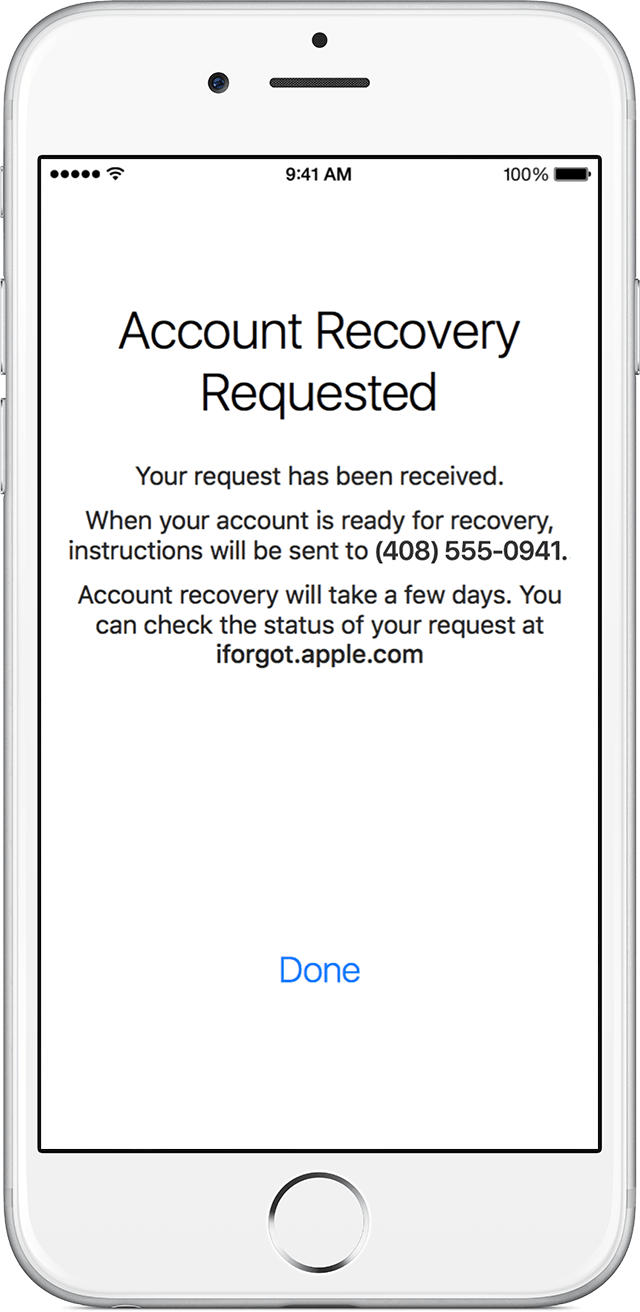 find apple id with just recovery email