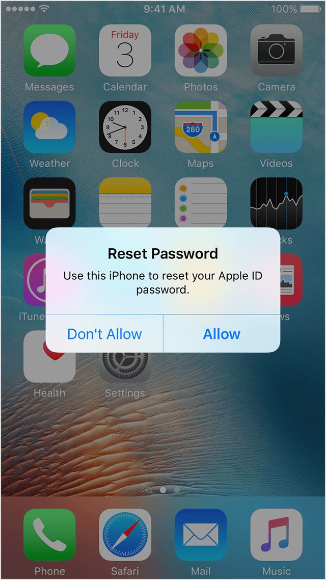 apple iphone passcode reset