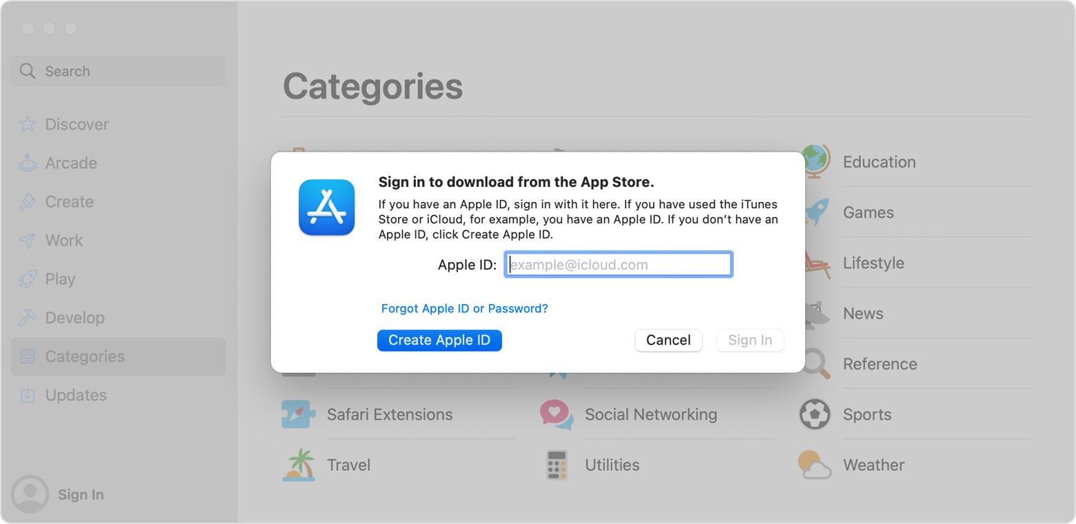 make apple id for free