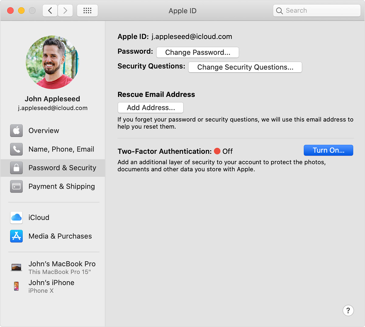 Two Factor Authentication For Apple Id Apple Support