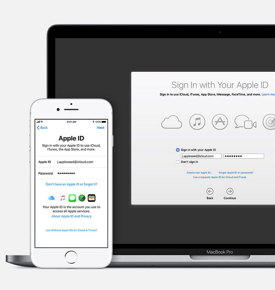 apple mac app store updates for different apple id