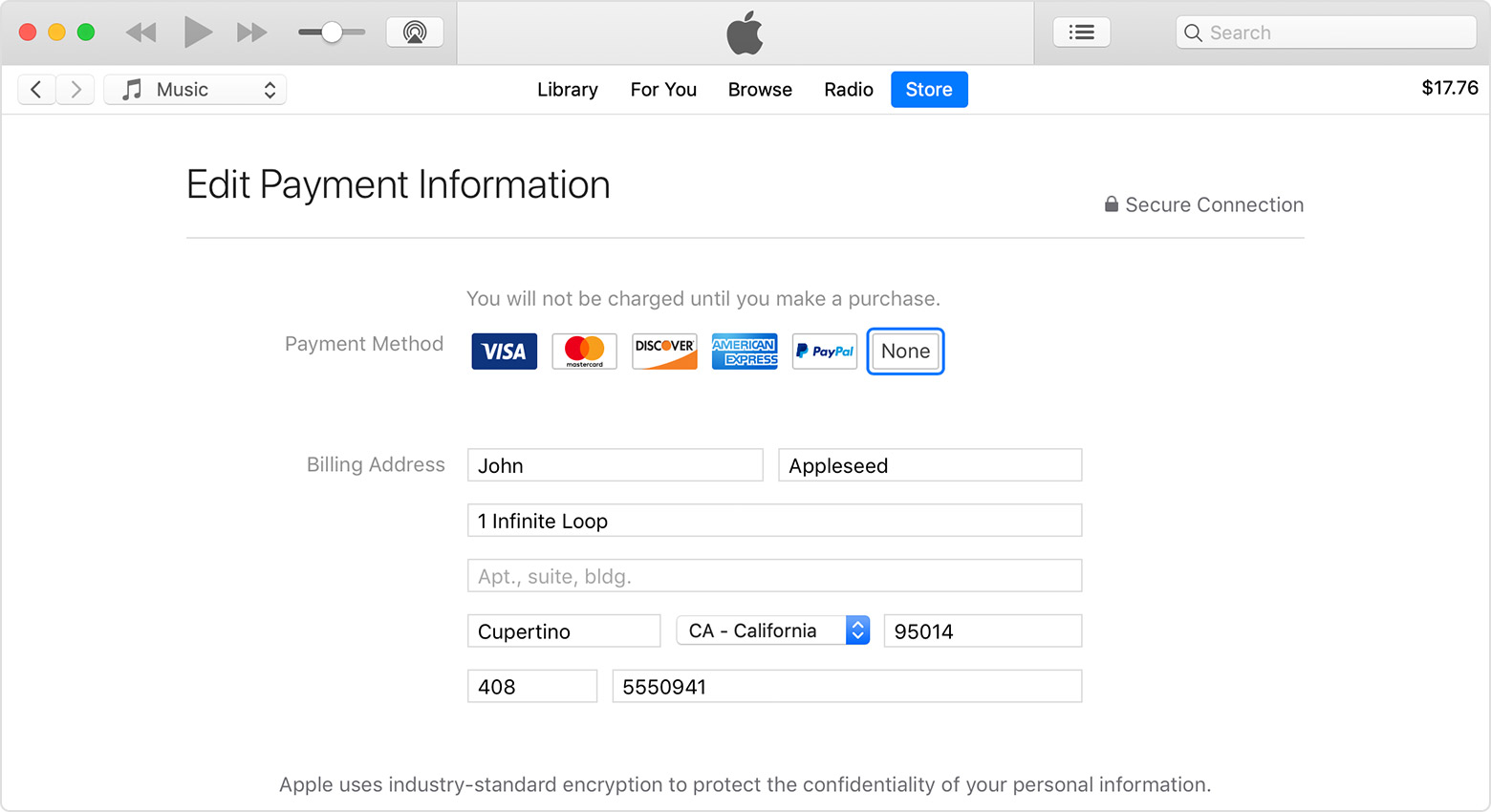 Change or remove your Apple ID payment information - Apple Support