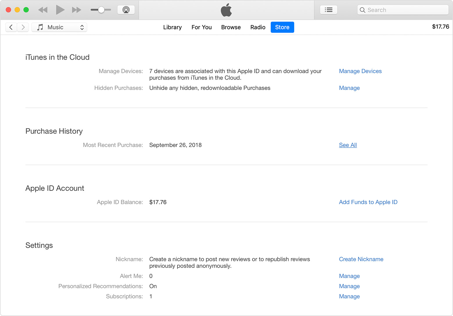 apple itunes billing