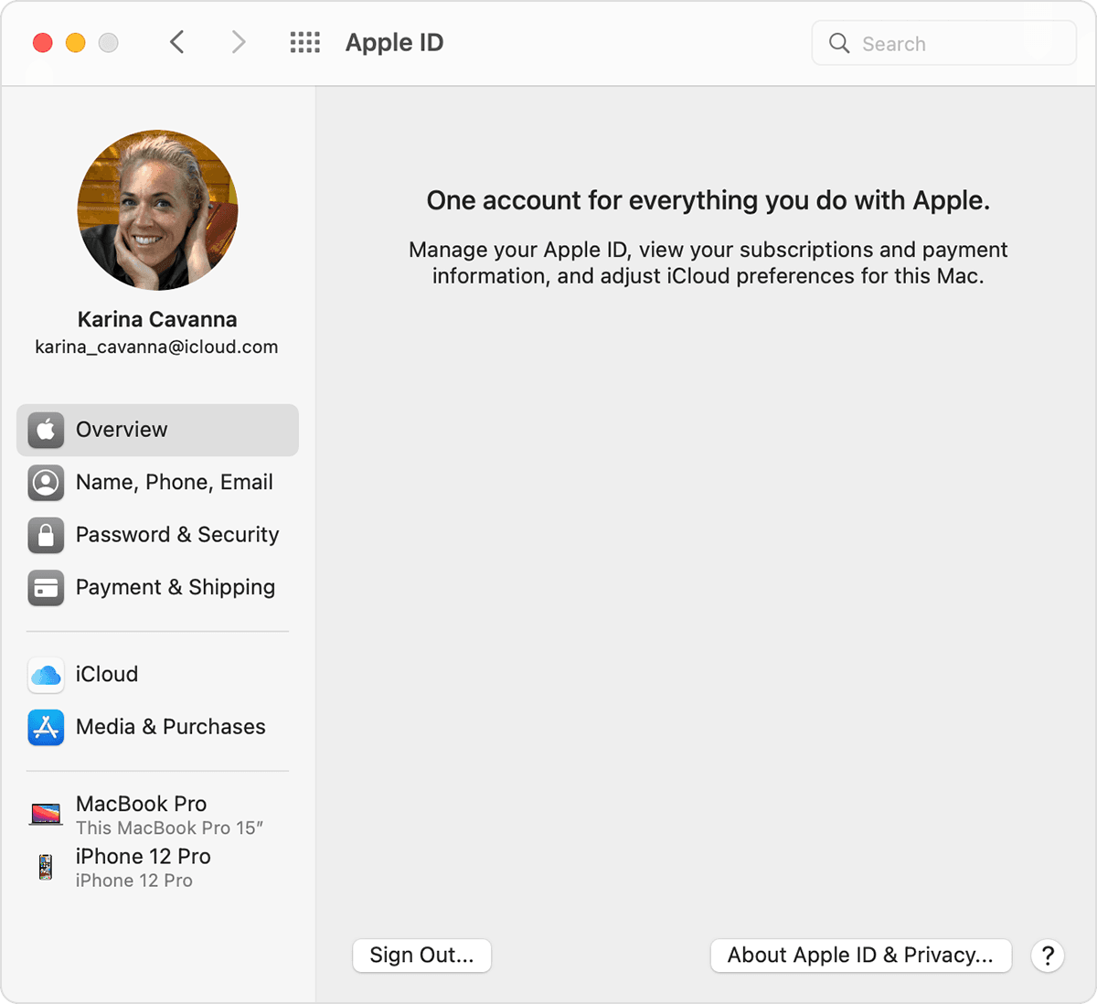 icloud email for mac