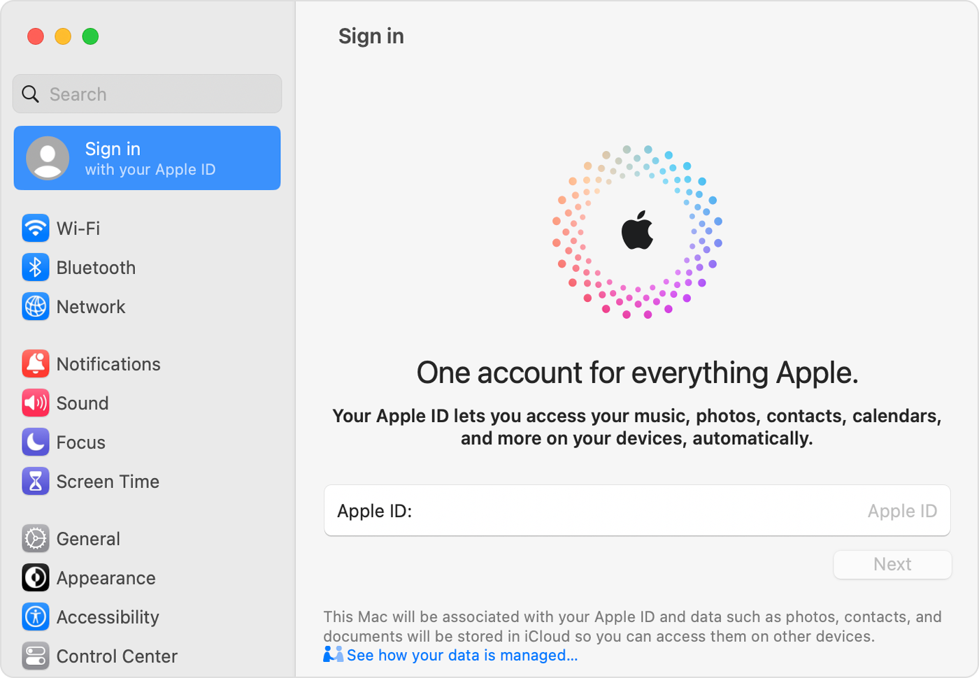 Sign in with your Apple ID - Apple Support